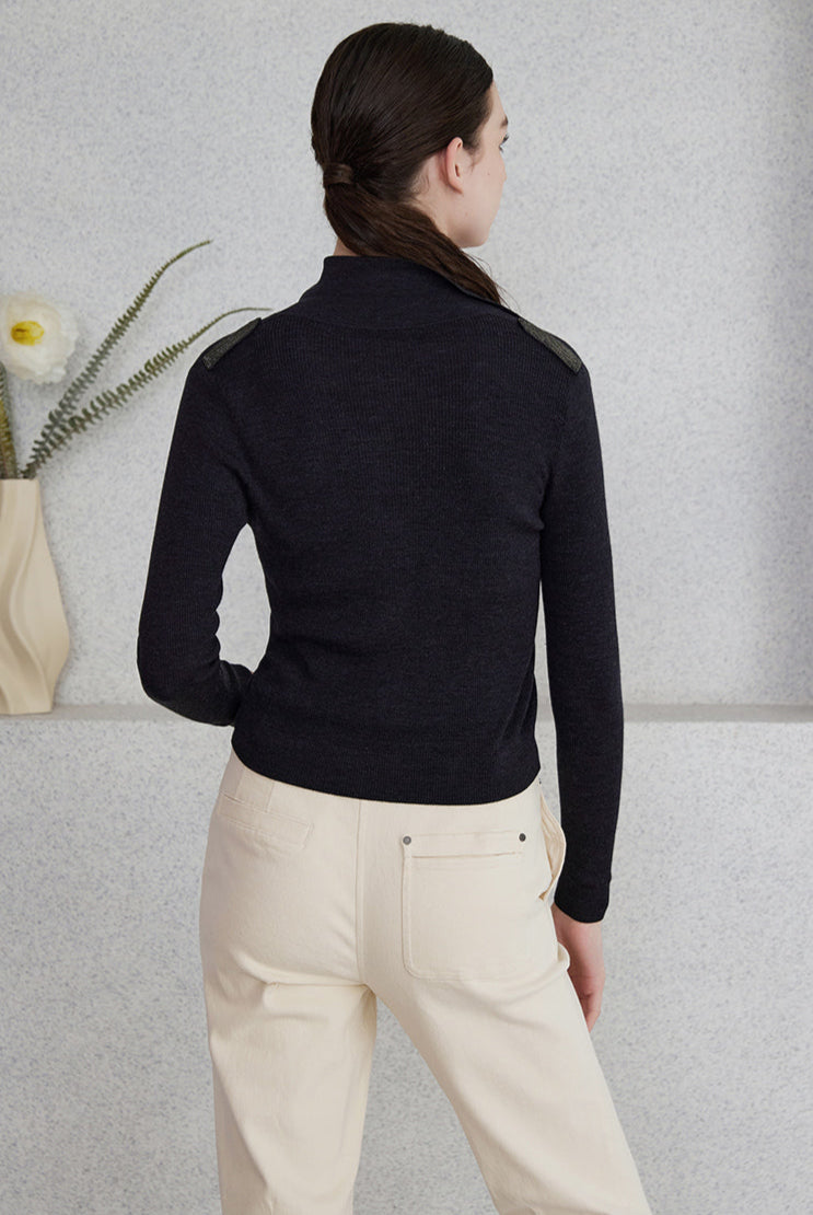 İpek & Yün İnce Örme Hırka