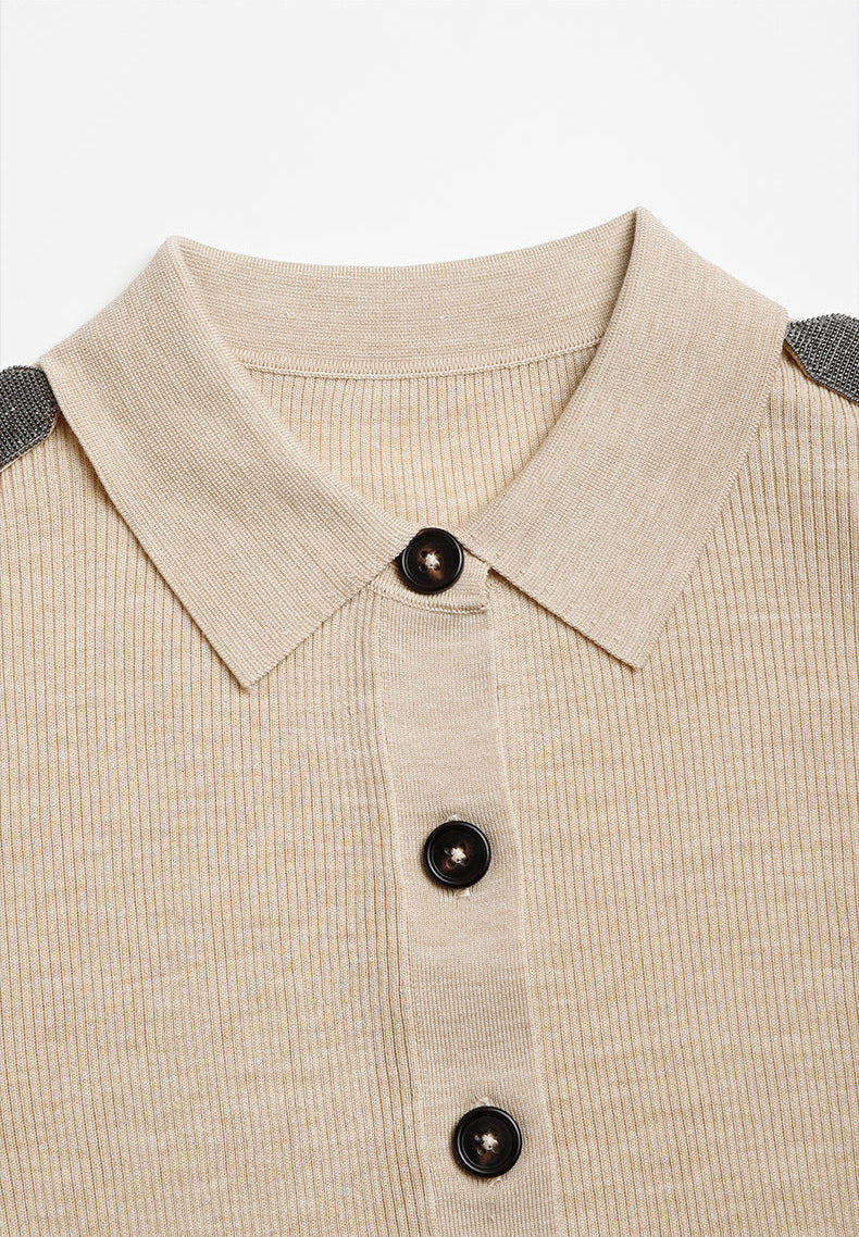 İpek & Yün İnce Örme Hırka