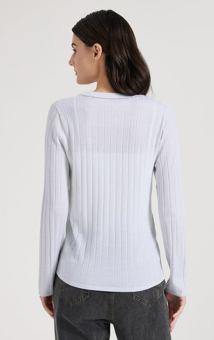 Merino & İpek V Yaka Kazak