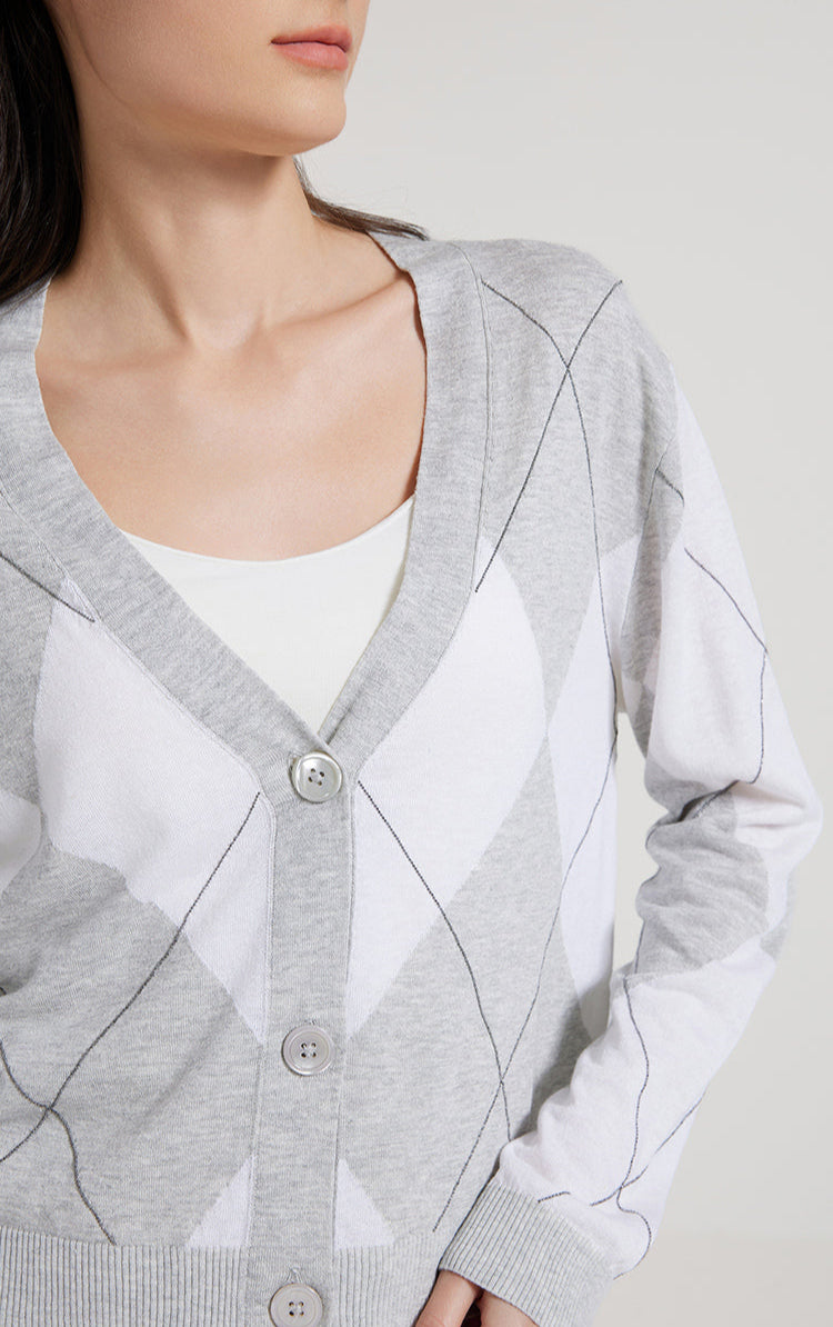 İpek & Keten İşlemeli Hırka