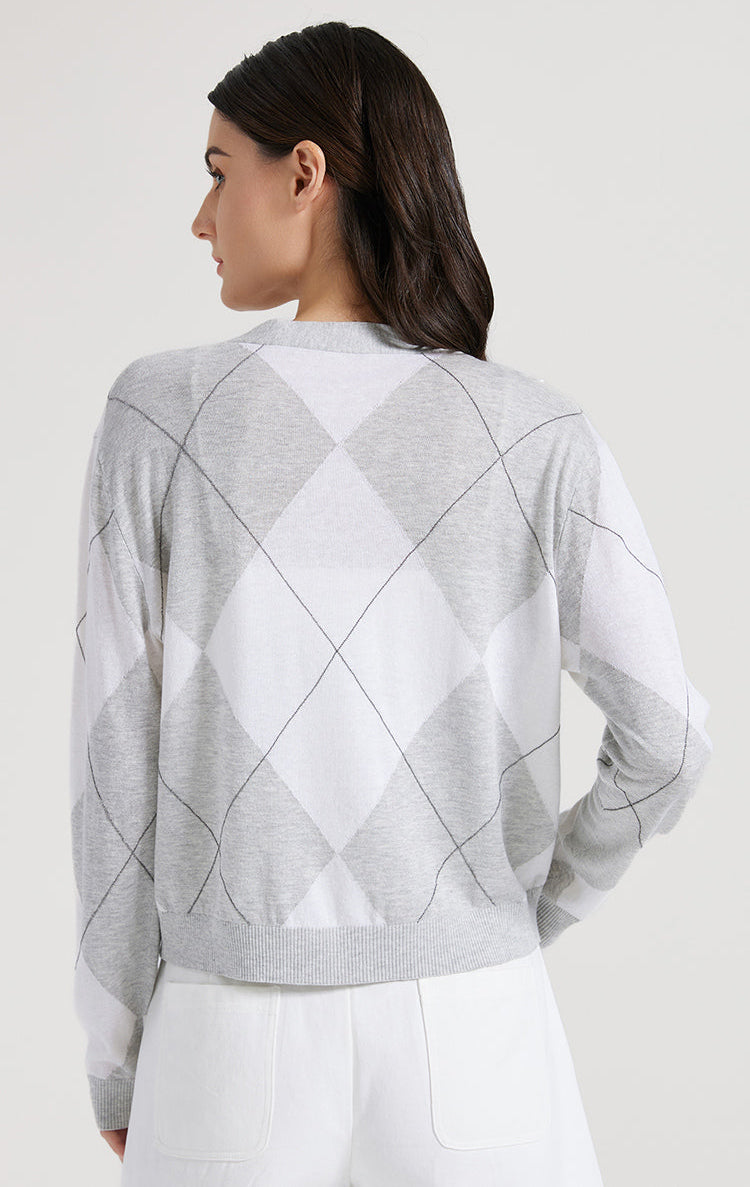 İpek & Keten İşlemeli Hırka