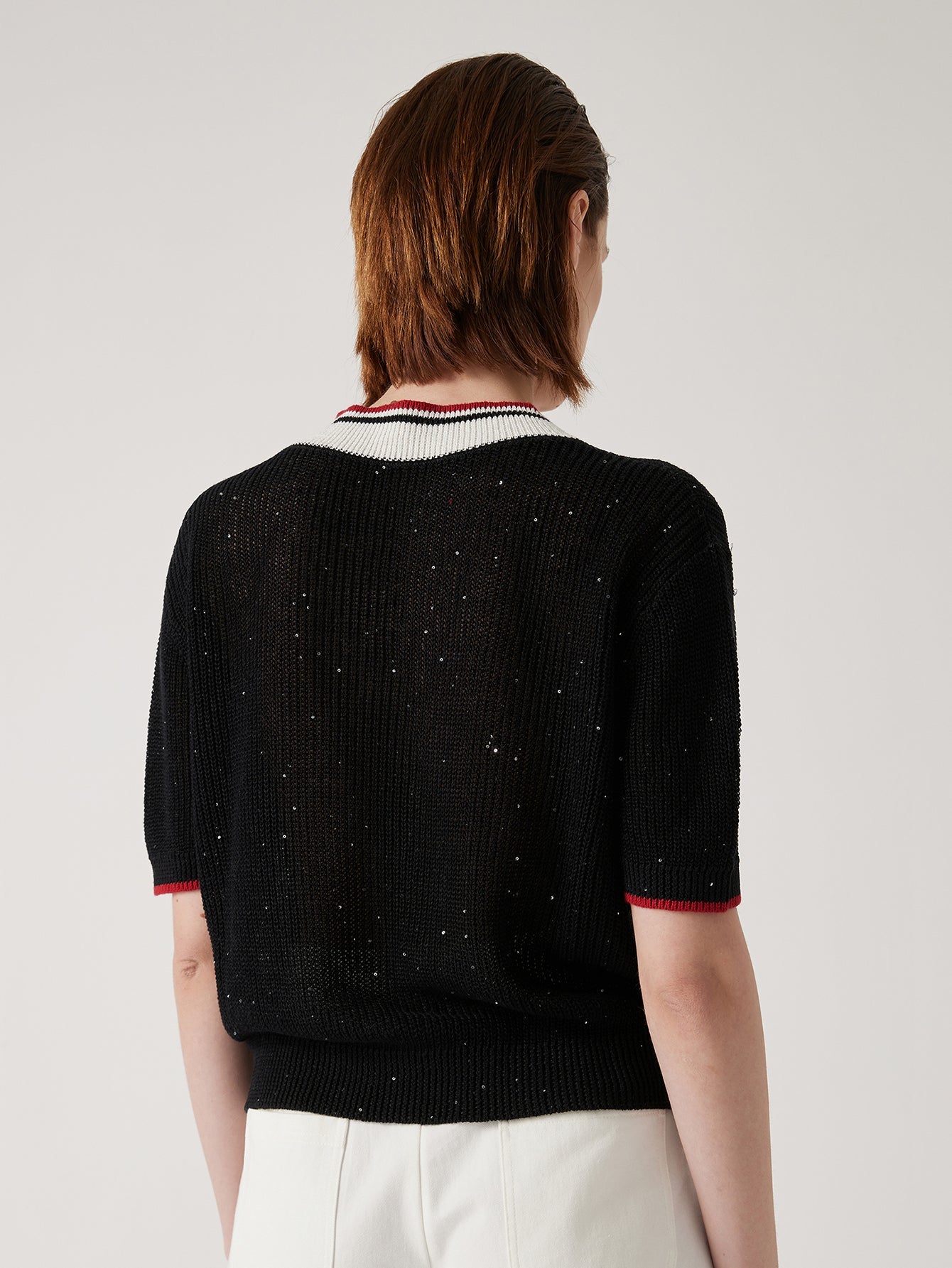 Keten V Yaka Kazak Üst