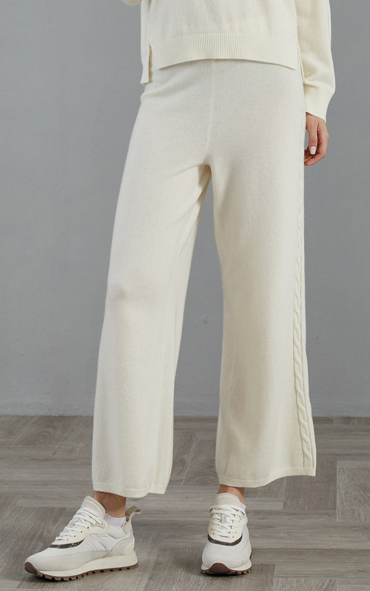 Saf Kaşmir Kanvas Pantolon