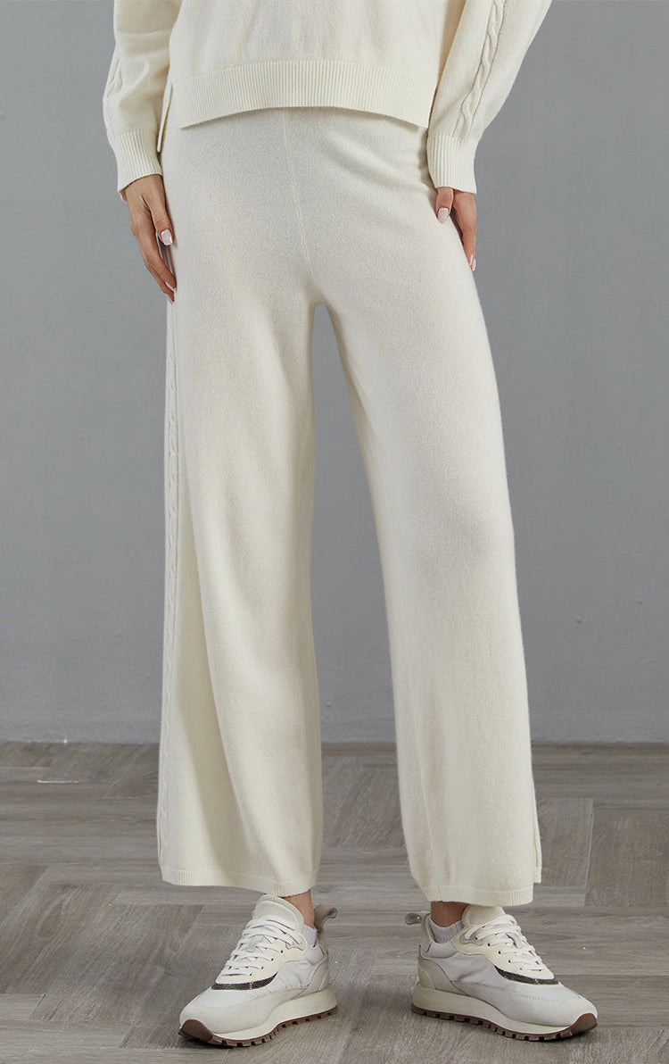 Saf Kaşmir Kanvas Pantolon