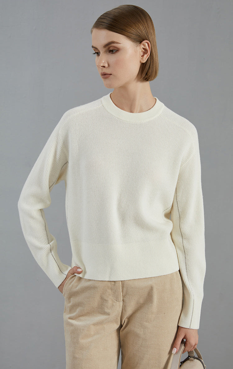 Merino Yünü İnce Dokulu Kazak