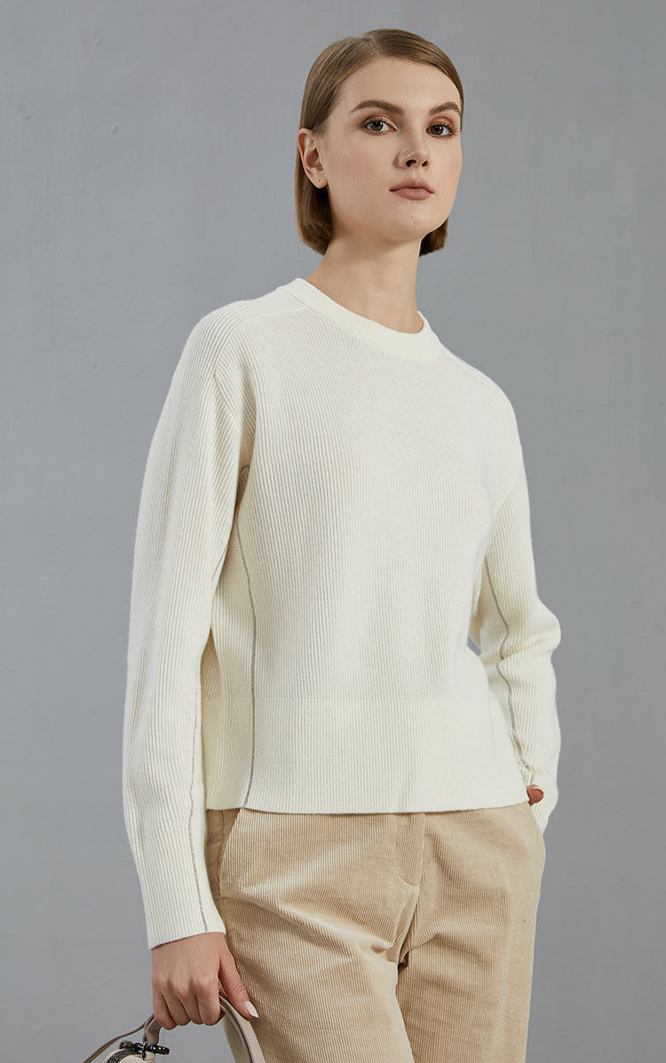 Merino Yünü İnce Dokulu Kazak