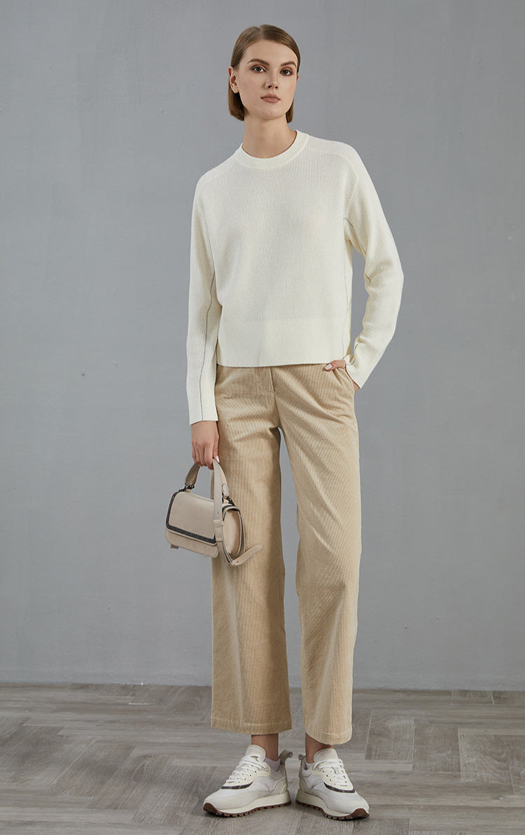 Merino Yünü İnce Dokulu Kazak