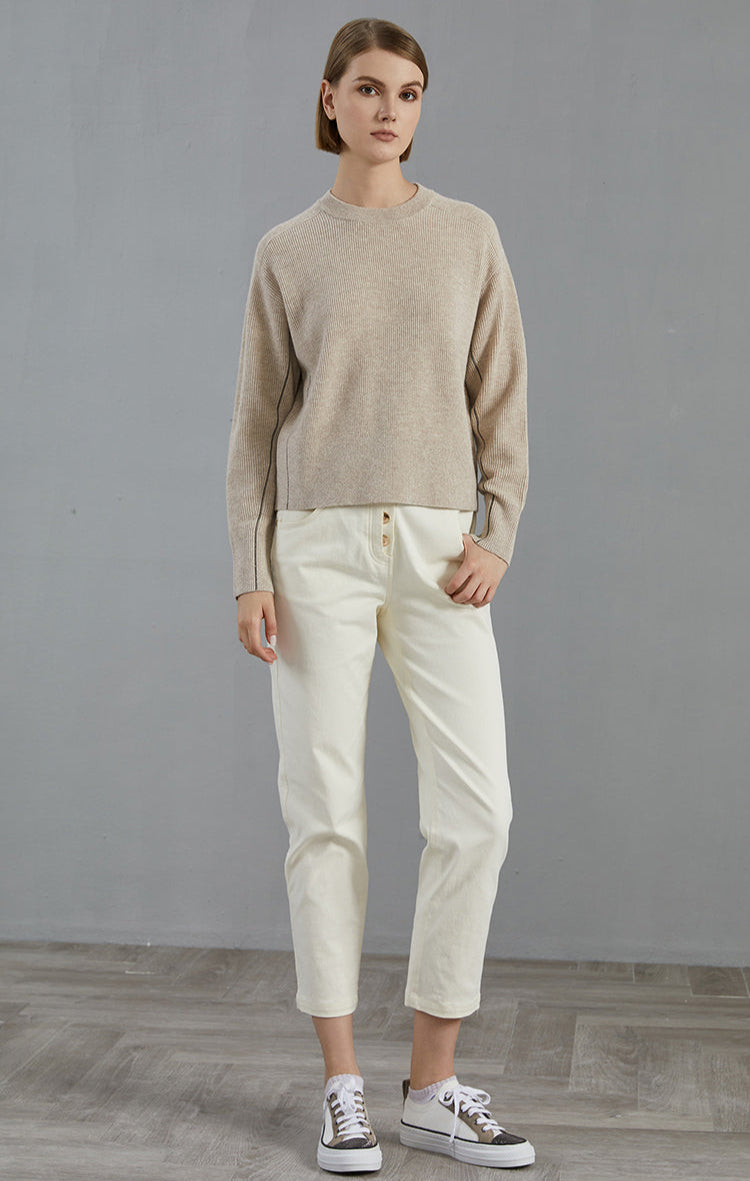 Merino Yünü İnce Dokulu Kazak