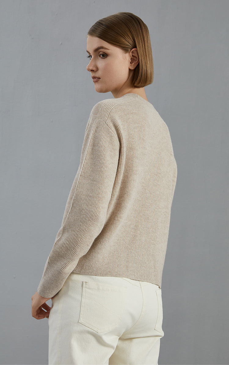 Merino Yünü İnce Dokulu Kazak