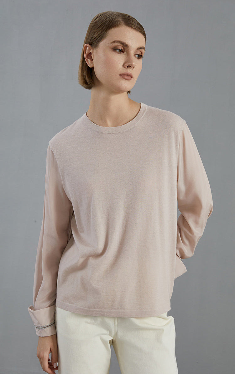 Merino Yünü Triko Kazak