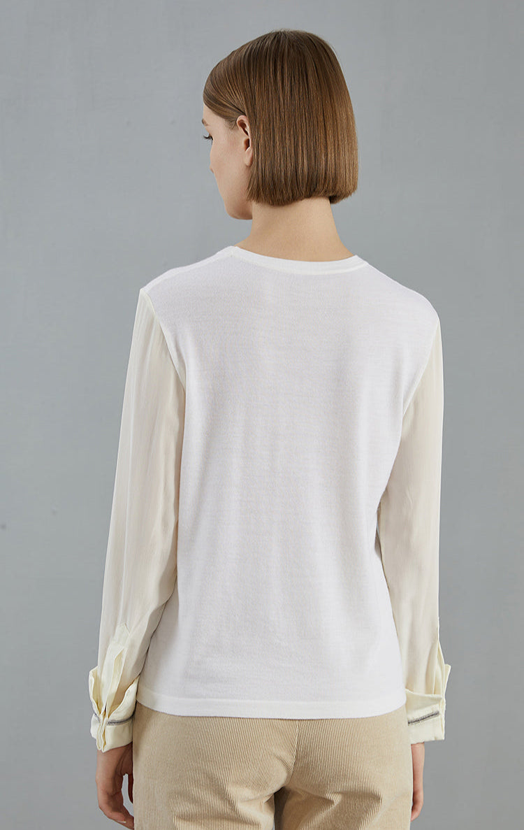 Merino Yünü Triko Kazak