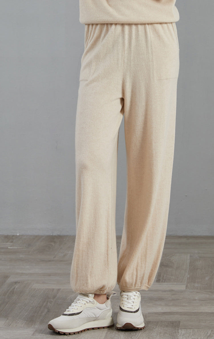 Saf Kaşmir Bol Kesim Pantolon