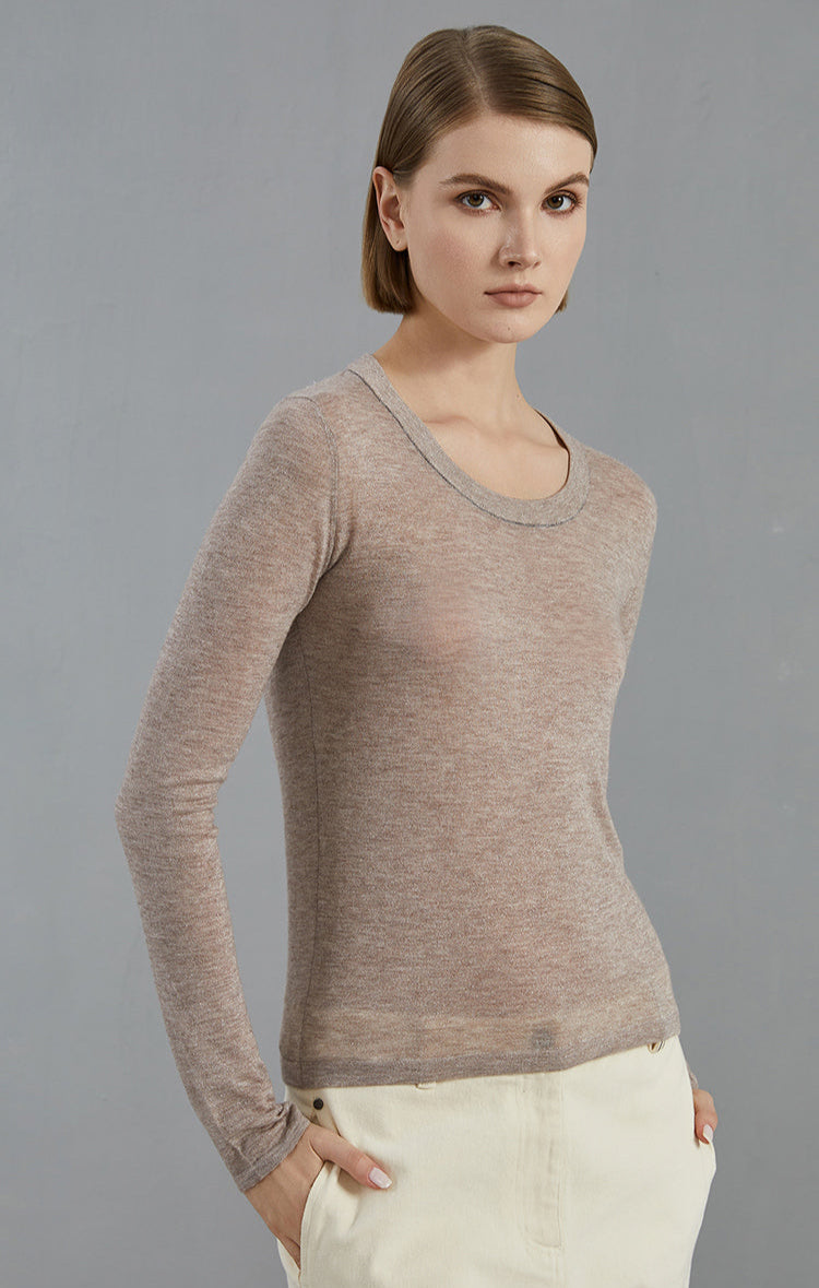 Merino Yünü Uzun Kollu Tunik