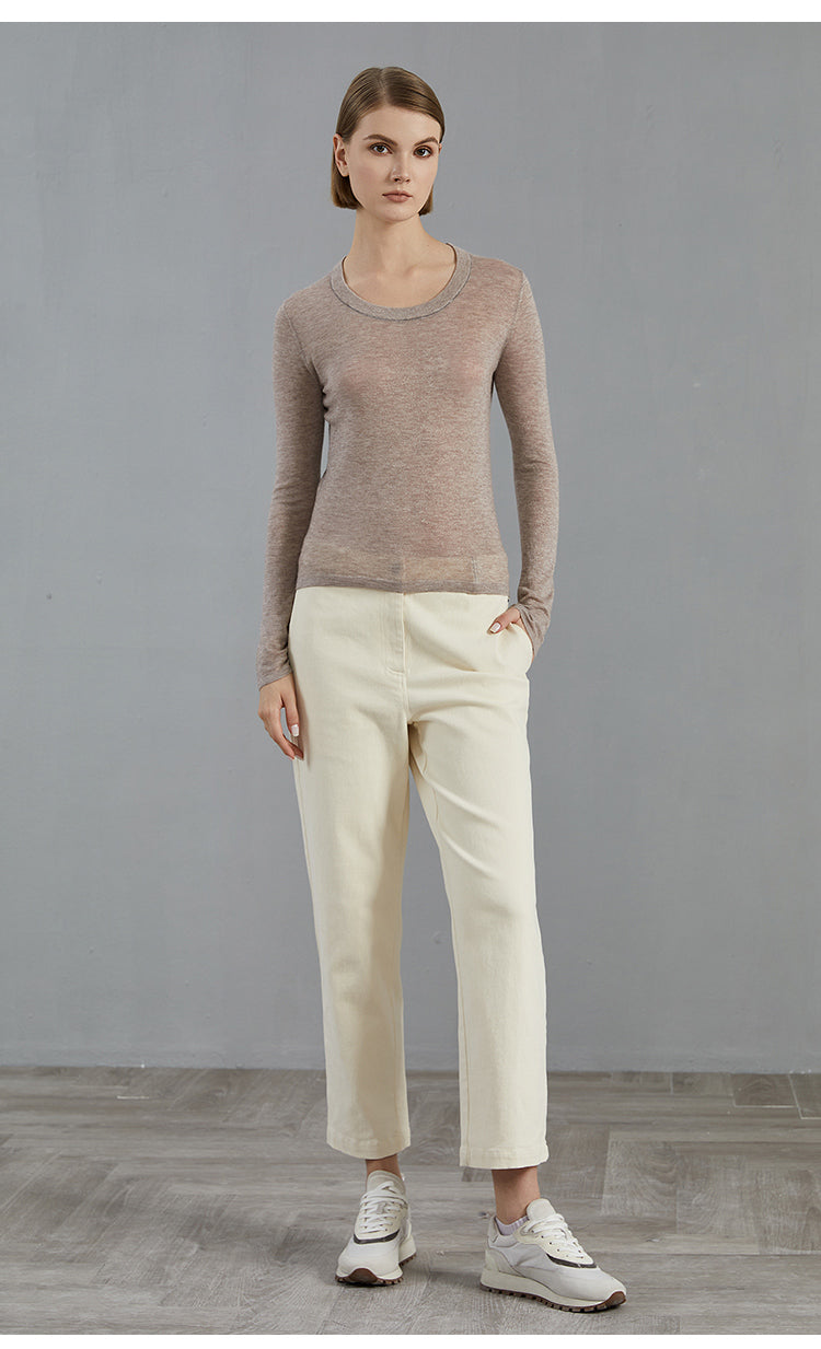 Merino Yünü Uzun Kollu Tunik