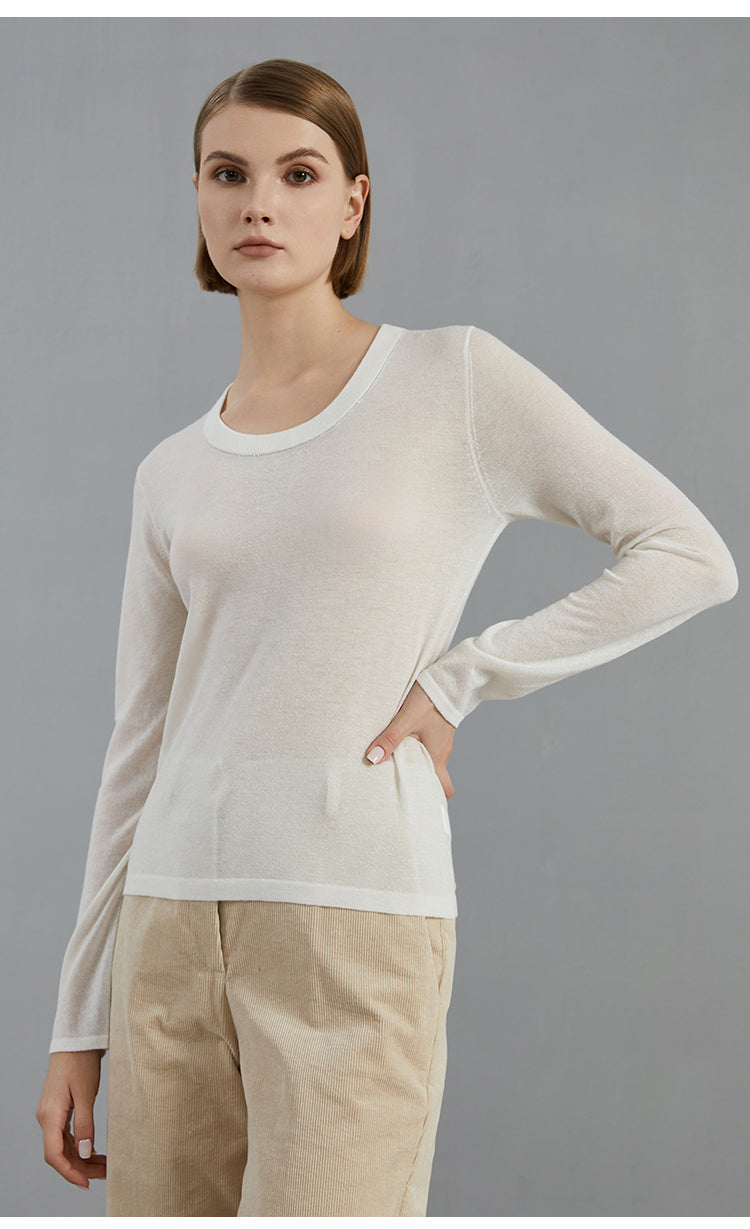 Merino Yünü Uzun Kollu Tunik