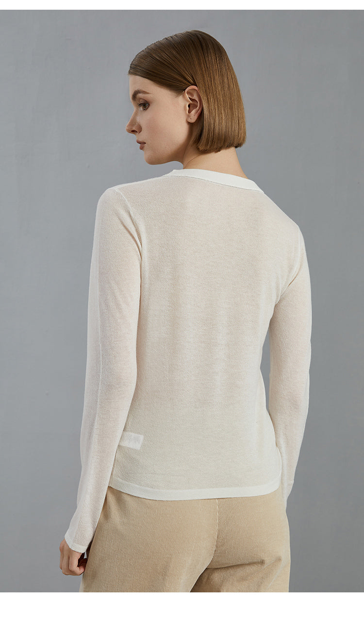 Merino Yünü Uzun Kollu Tunik