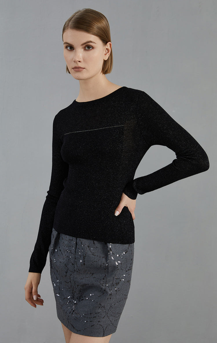 Merino Yünü Vira Yaka Kazak