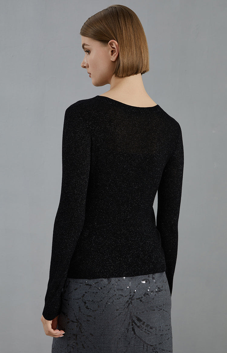 Merino Yünü Vira Yaka Kazak