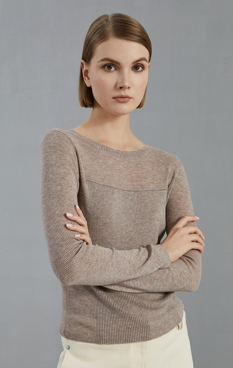 Merino Yünü Vira Yaka Kazak