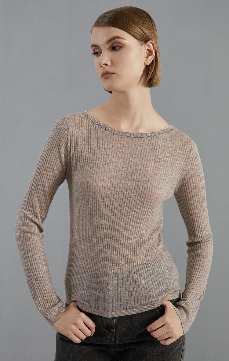 Merino Yünü İnce Dokulu Kazak