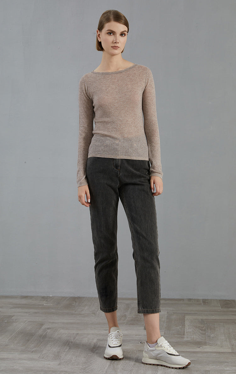 Merino Yünü İnce Dokulu Kazak