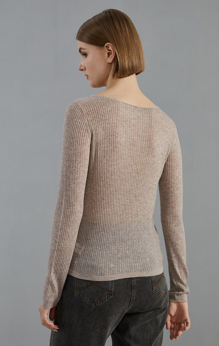 Merino Yünü İnce Dokulu Kazak