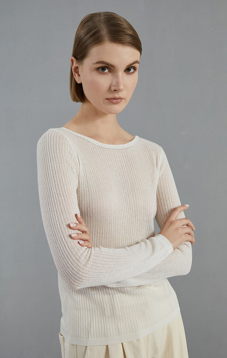 Merino Yünü İnce Dokulu Kazak