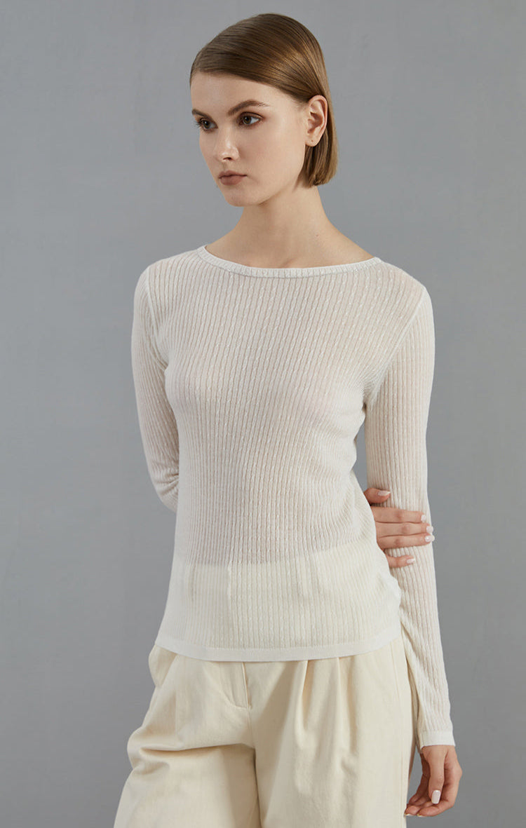 Merino Yünü İnce Dokulu Kazak