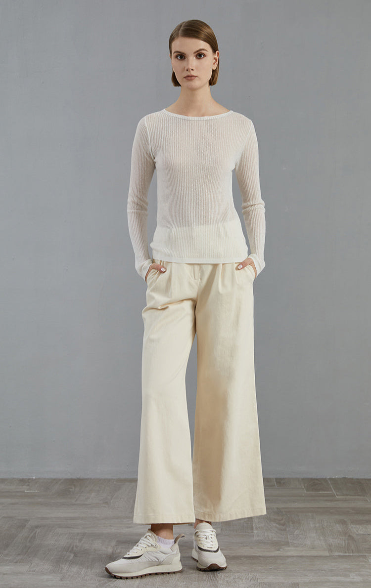 Merino Yünü İnce Dokulu Kazak