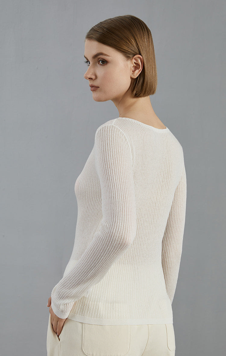 Merino Yünü İnce Dokulu Kazak