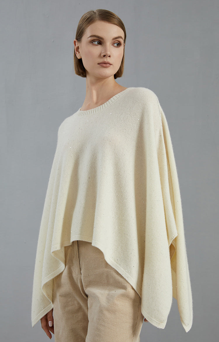 Saf Kaşmir Panço Kazak