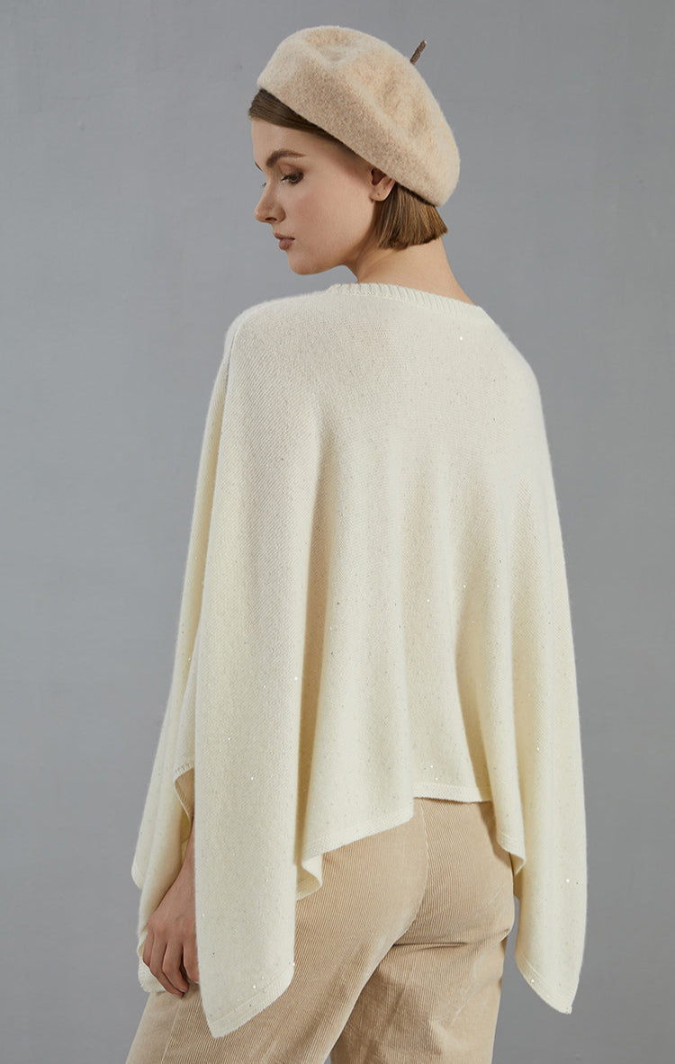 Saf Kaşmir Panço Kazak