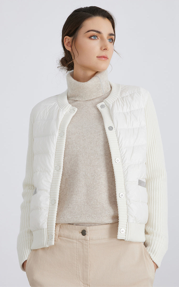 Yün & Kaz Tüyü Dolgulu Yelek