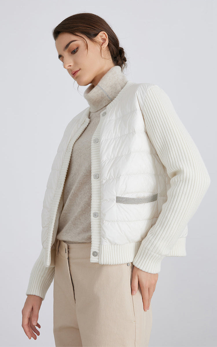 Yün & Kaz Tüyü Dolgulu Yelek