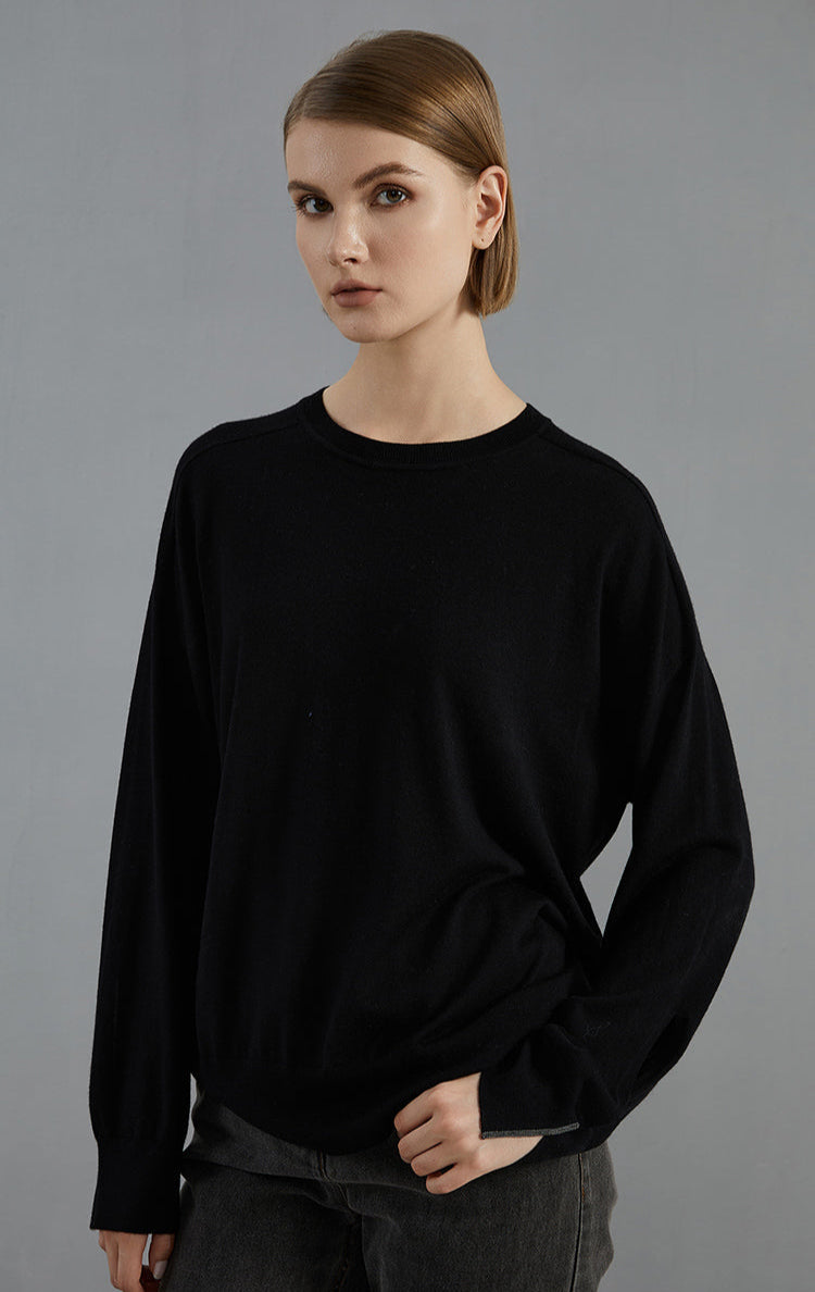 Merino Yünü İnce Örgü Kazak