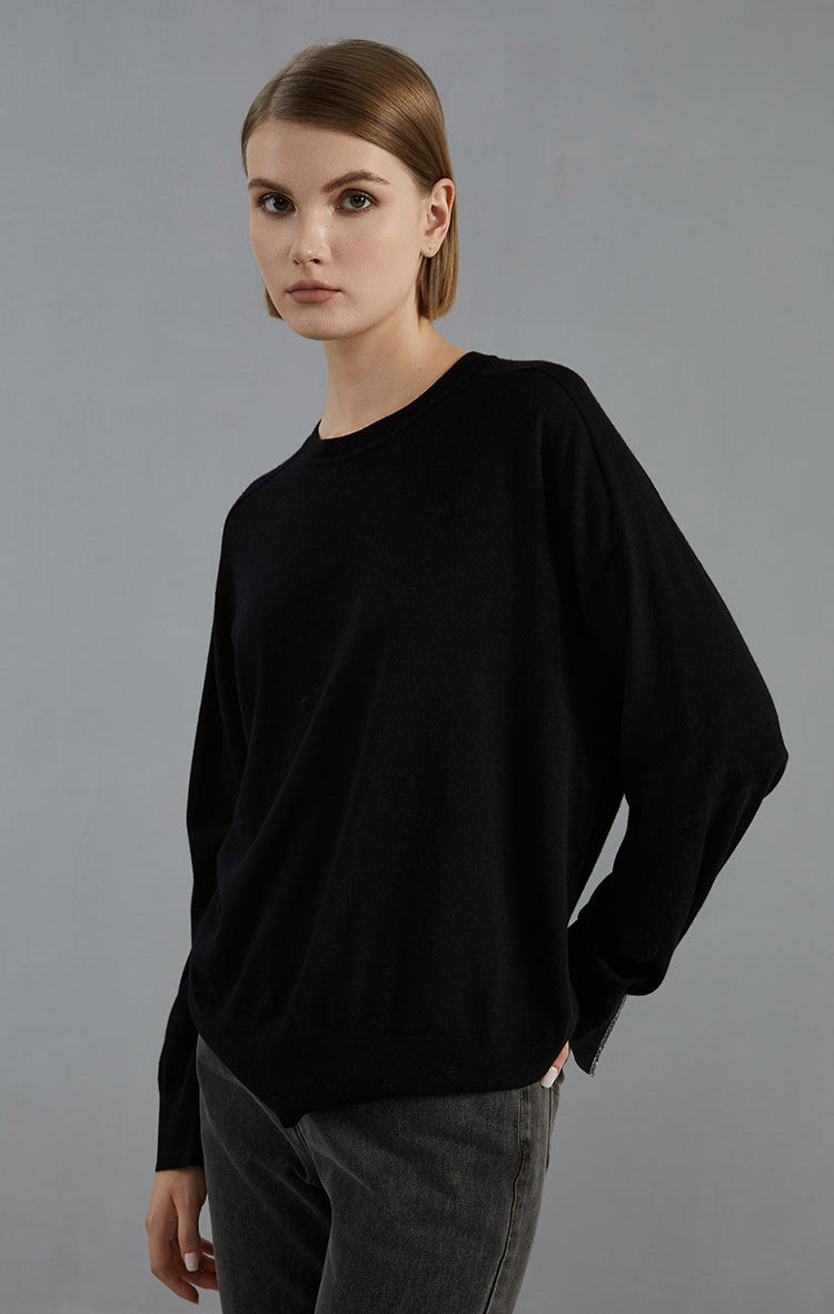 Merino Yünü İnce Örgü Kazak