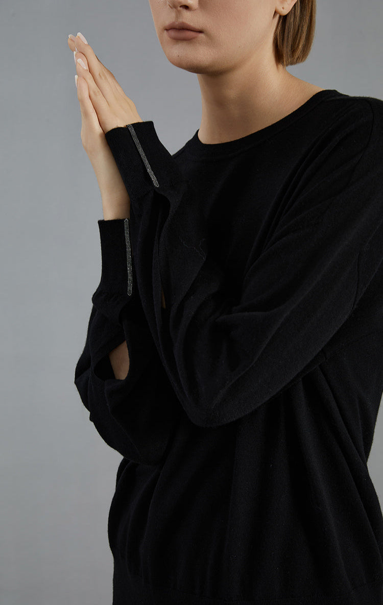 Merino Yünü İnce Örgü Kazak