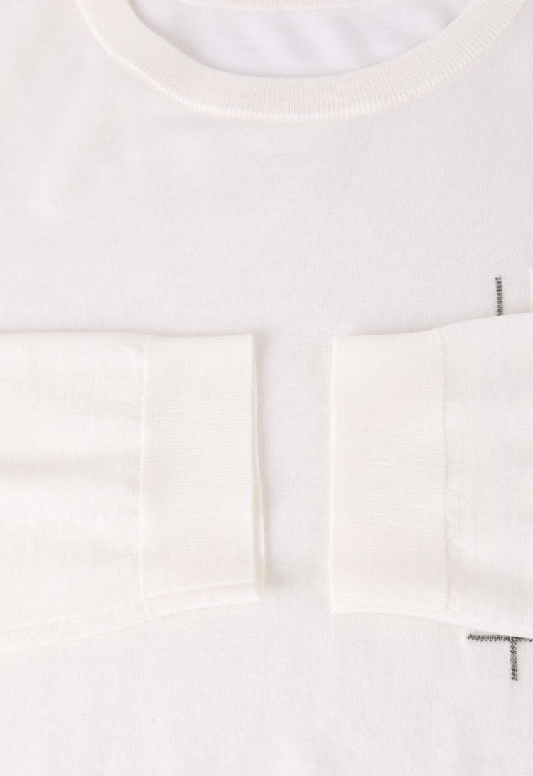 Merino Yünü İnce Dokulu Cepli Kazak