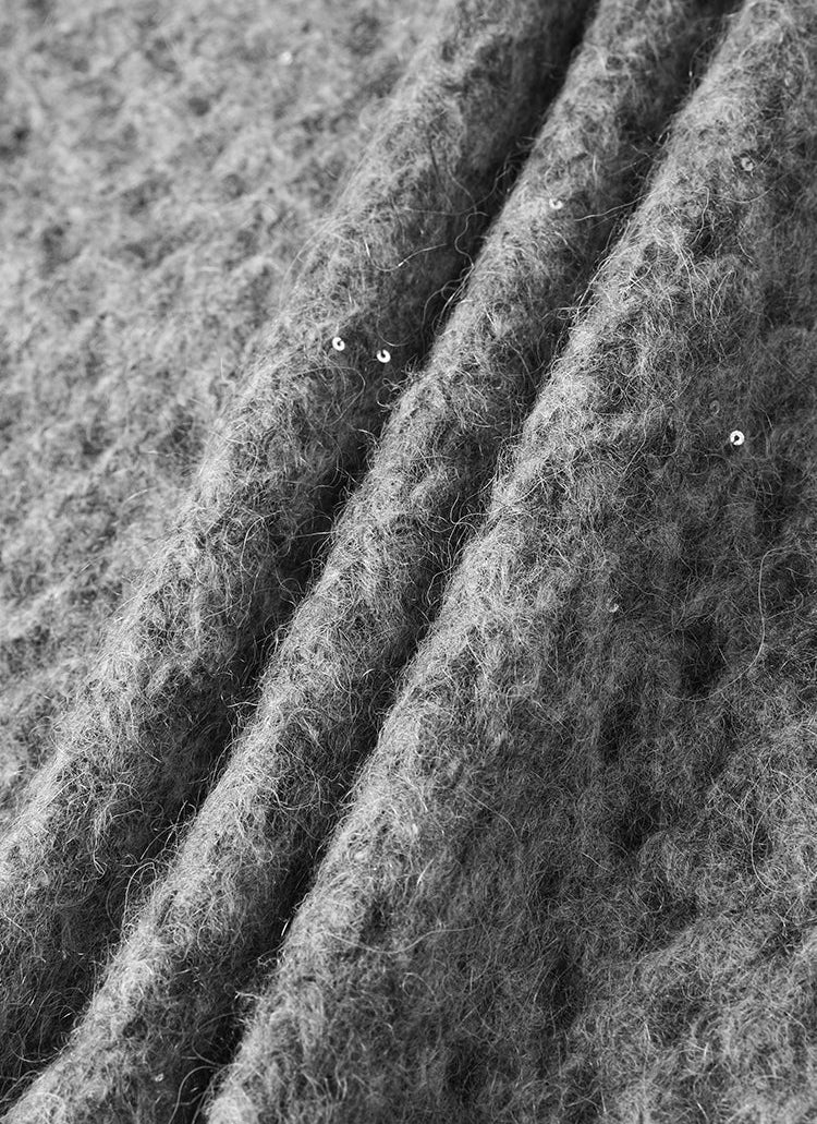 Saf Kaşmir Örgü Hırka