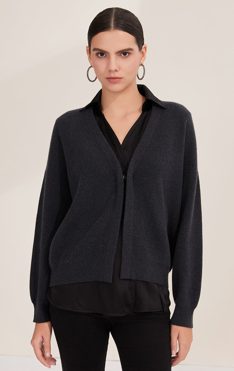 İpek & Yün Örgü Hırka