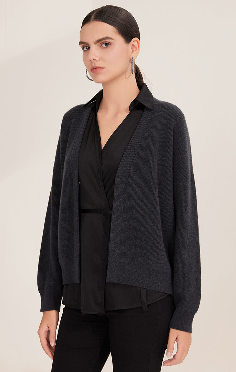 İpek & Yün Örgü Hırka