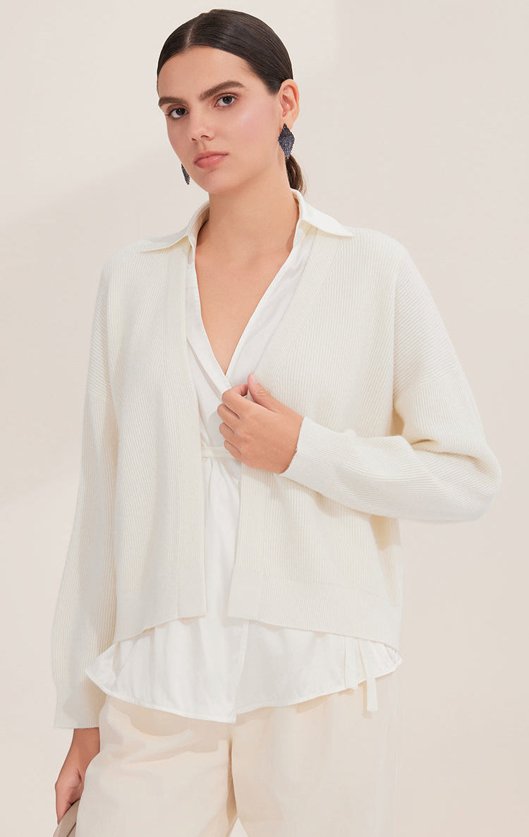 İpek & Yün Örgü Hırka