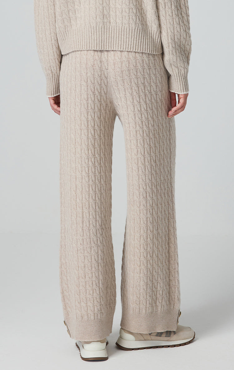 Merino Yünü Örgü Pantolon