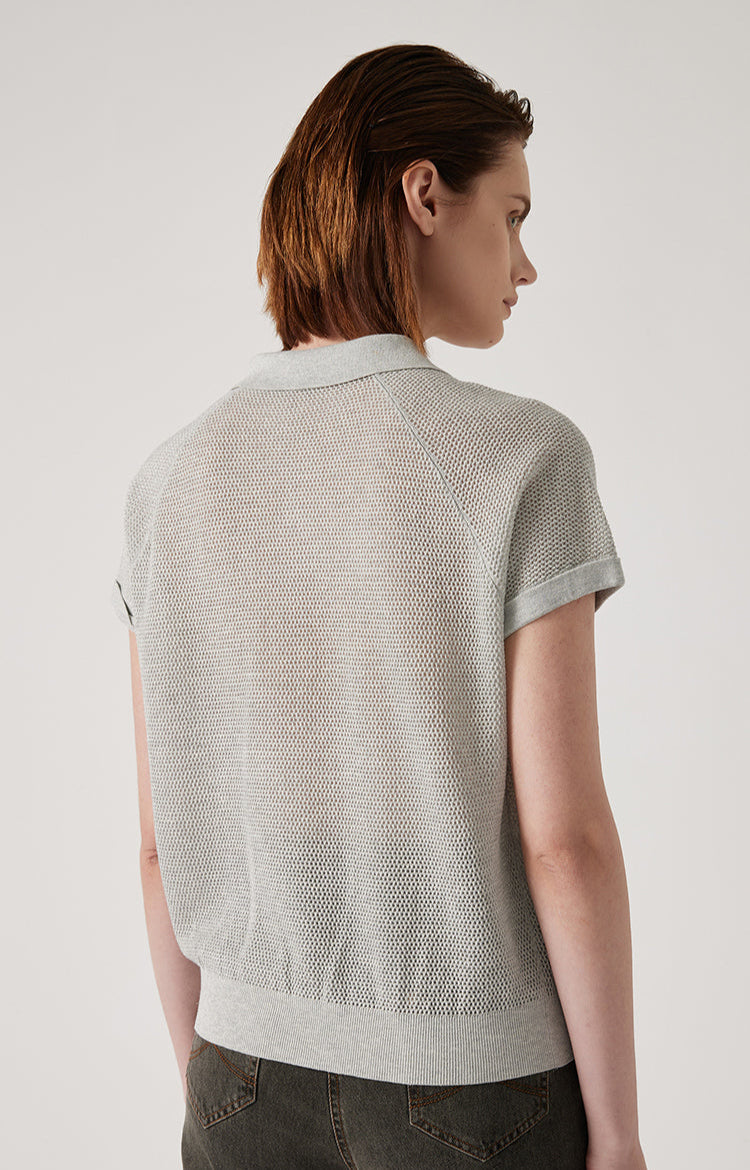 Keten & İpek Polo Üst