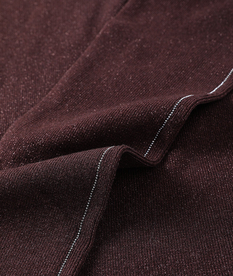 Yün Balıkçı Yaka Düğmeli Kazak