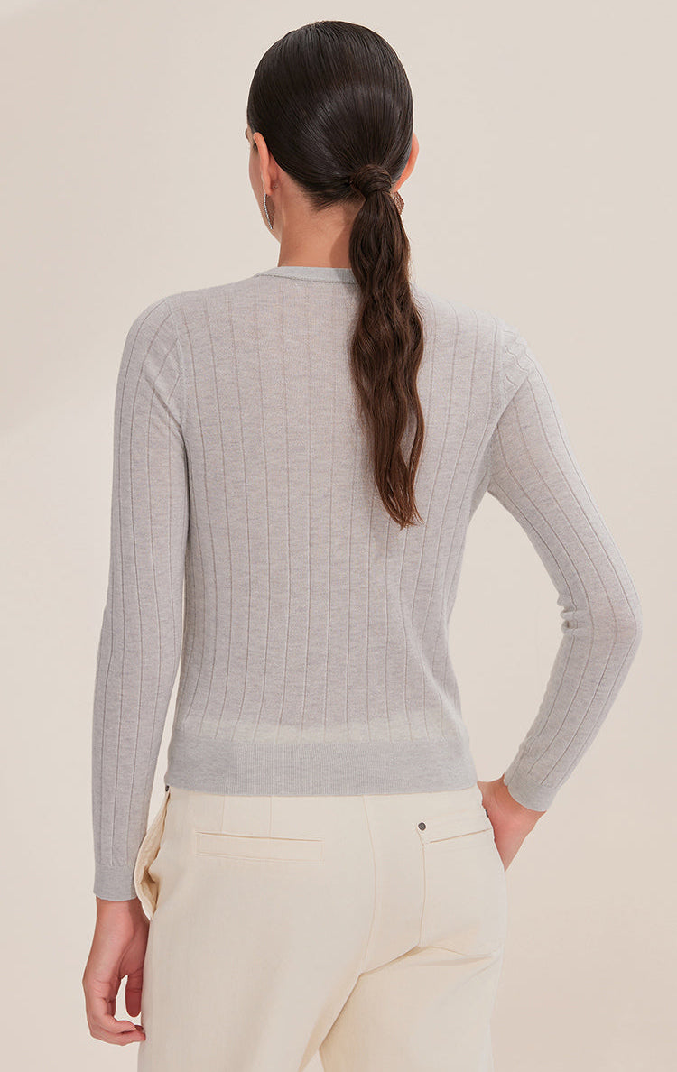 İpek Düğmeli Hırka