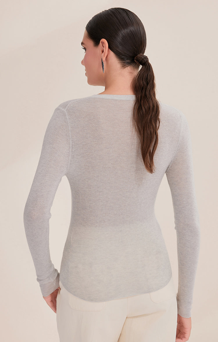 Yün Örme Uzun Kollu Bluz