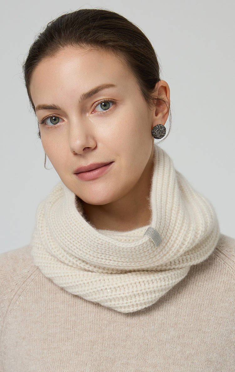 Saf Kaşmir Boyunluk