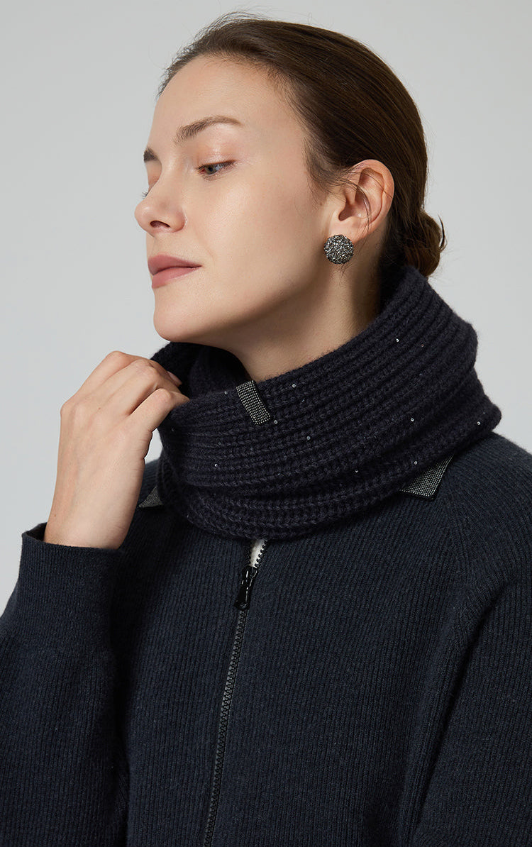 Saf Kaşmir Boyunluk