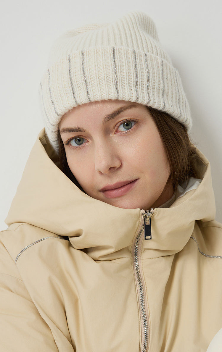 Kaşmir Nervürlü Bere